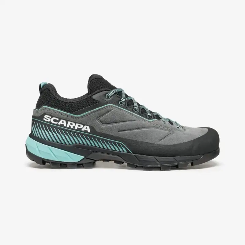 Dostępne od ręki Buty podejściowe damskie Scarpa Rapid Xt - Midgray/Aqua