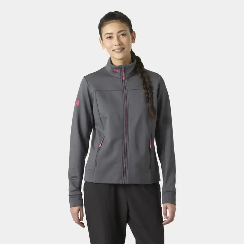 Sprawdź teraz Bluza polarowa damska Helly Hansen Crew Fleece Jacket - Thunder Grey