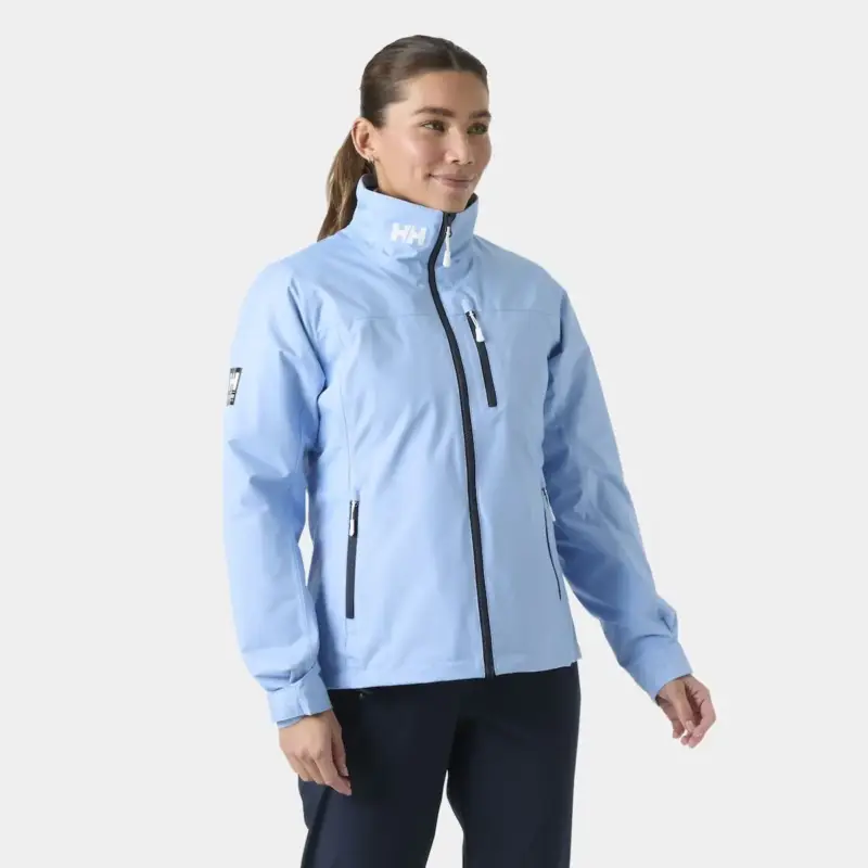 Kurtka żeglarska damska Helly Hansen Crew Midlayer Jacket 2.0 - Bright Blue Dostępne od ręki