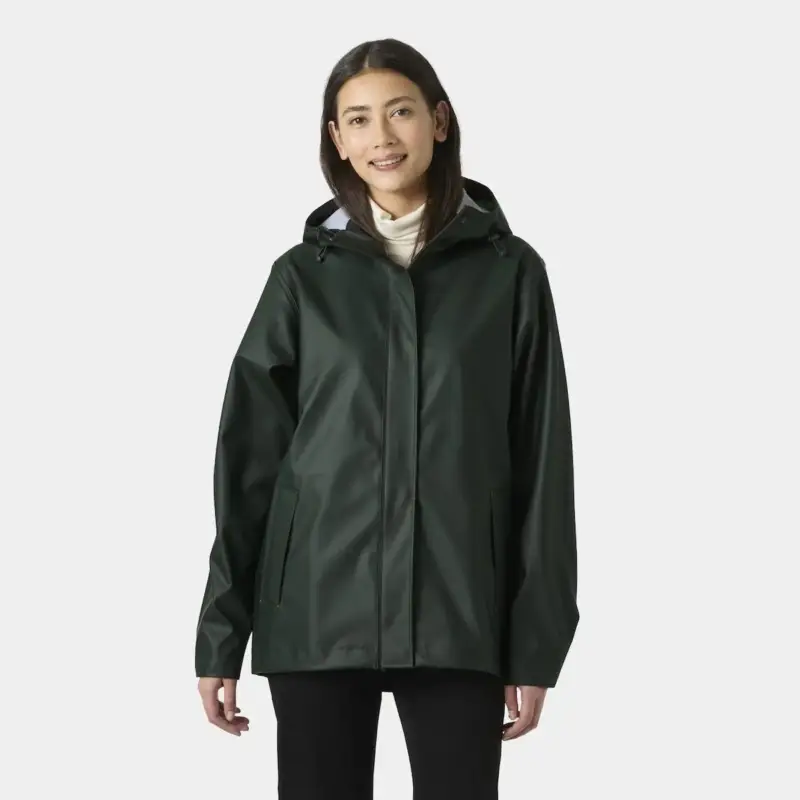 Kurtka wodoszczelna damska Helly Hansen Moss Jacket - Dark Jungle Oferta czasowa