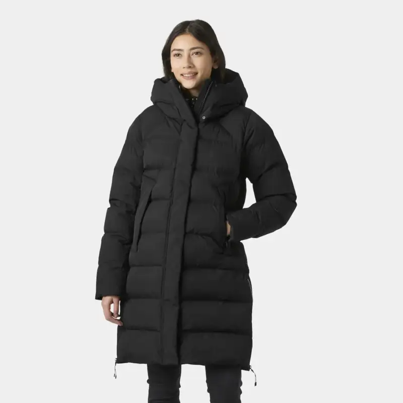 Promocja Parka ocieplana damska Helly Hansen Aloura Puffy Parka - Black
