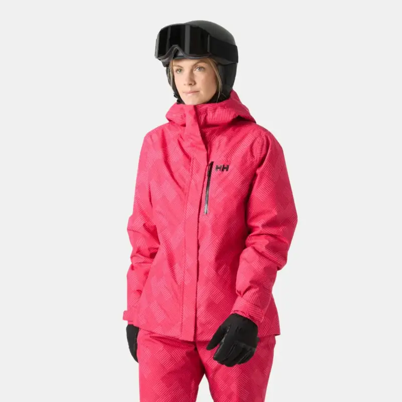 Bestseller Kurtka narciarska damska Helly Hansen Snowplay - Cranberry