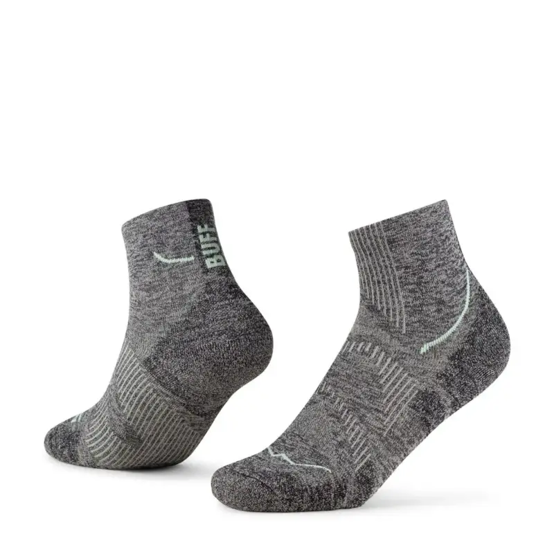 Obniżka ceny Skarpety BUFF® DryFlx® Quarter Socks - Light Grey