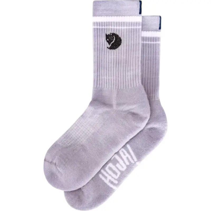 Bestseller Skarpety rowerowe unisex Fjallraven Hoja Socks - Lavender Mist