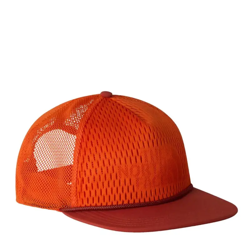 Nie przegap Czapka z daszkiem The North Face Runner Trucker - Lava Red/Iron Clay