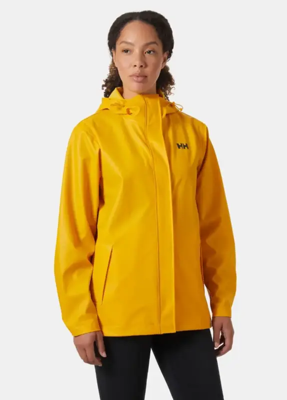 Kurtka wodoszczelna damska Helly Hansen Moss Jacket - Essential Yellow Dostępne od ręki