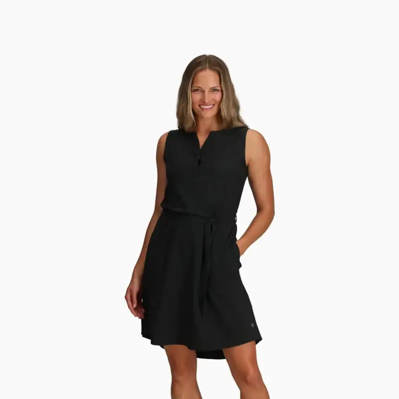 Kup online Sukienka turystyczna damska Royal Robbins Spotless Traveler Tank Dress - Jet Black