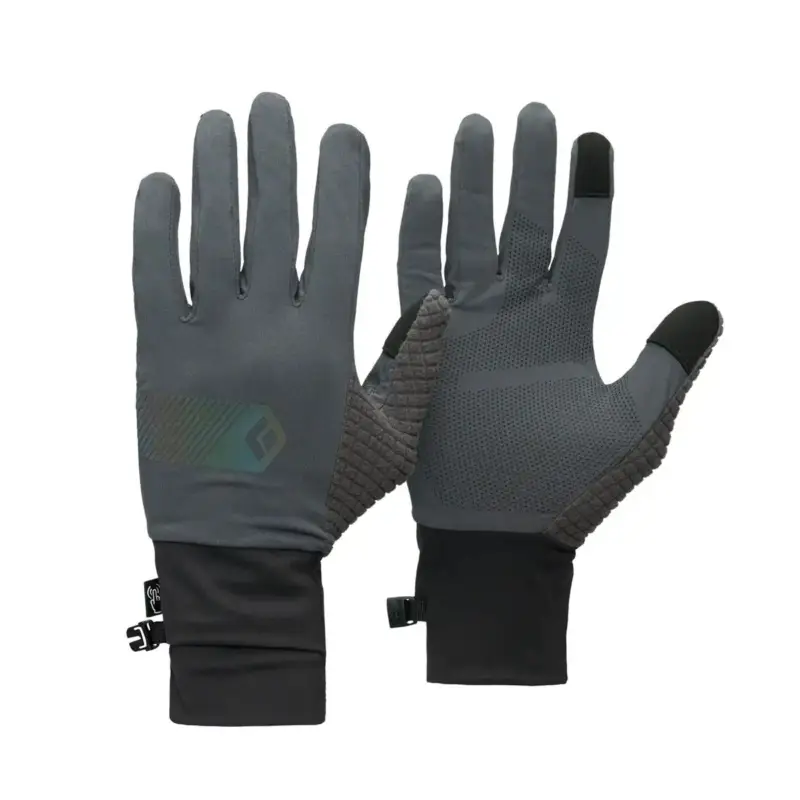 Rękawiczki polarowe Black Diamond Deploy Gloves - Carbon Ograniczona ilość