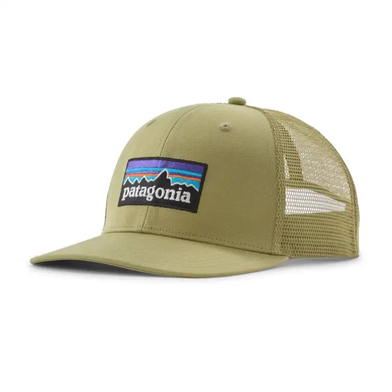 Najlepsza cena Czapka z daszkiem Patagonia P-6 Logo Trucker Hat - Gumtree Green