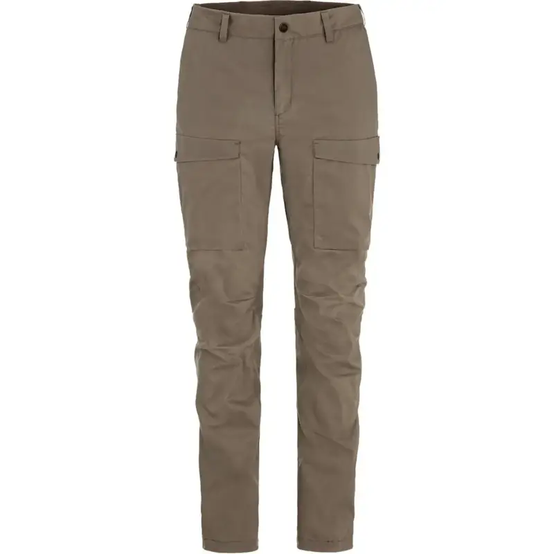 Spodnie G-1000® damskie Fjallraven Abisko Hybrid Trail Trousers - Suede Brown Łatwy zwrot