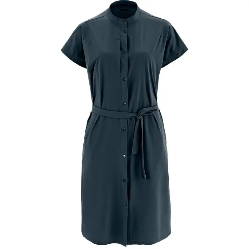 Rabat Sukienka szybkoschnąca damska Fjallraven Abisko Fjäll Dress- Navy