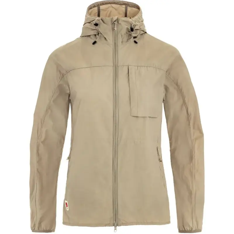 Okazja Kurtka przeciwwiatrowa damska Fjallraven High Coast Wind - Fossil