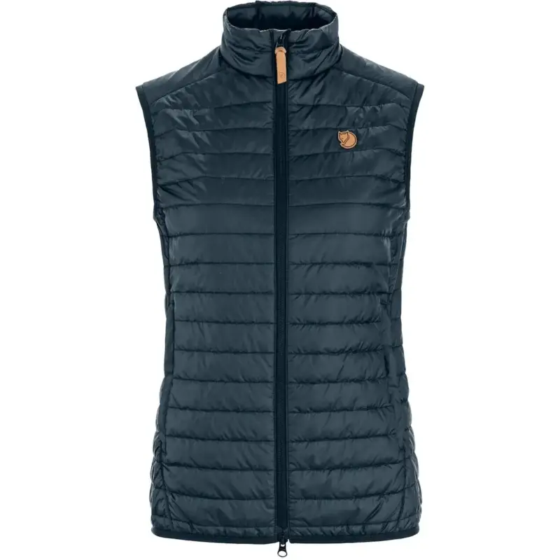 Kamizelka ocieplana damska Fjallraven Abisko Padded Vest - Navy Bezpieczna płatność
