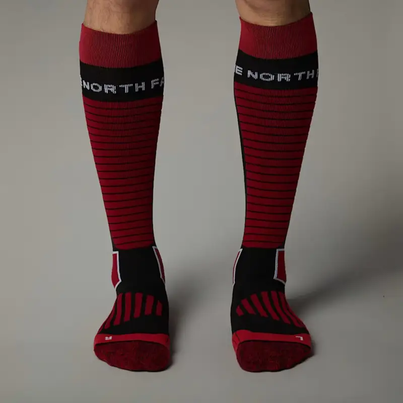 Skarpety narciarskie The North Face Performance Ski Sock - TNF Black/TNF Red Szybka wysyłka