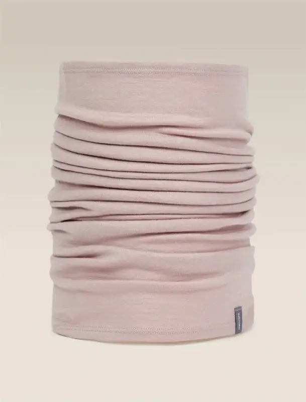 Komin merino Icebreaker 200 Oasis Flexi Chute - Pink Quartz Zniżka