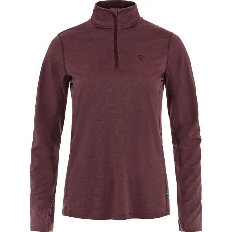 Bluza szybkoschnąca damska Fjallraven Abisko Day Hike Half Zip - Port Bezpieczne zakupy