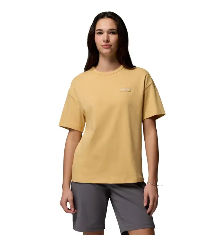 Koszulka bawełniana damska Columbia CSC™ Heavyweight Tee - Sand Dune Dodaj do koszyka