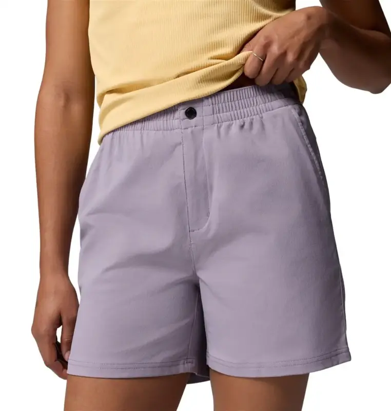 Spodenki z filtrem UV damskie Columbia Cedar Crest™ Short - Shale Purple Obniżka ceny