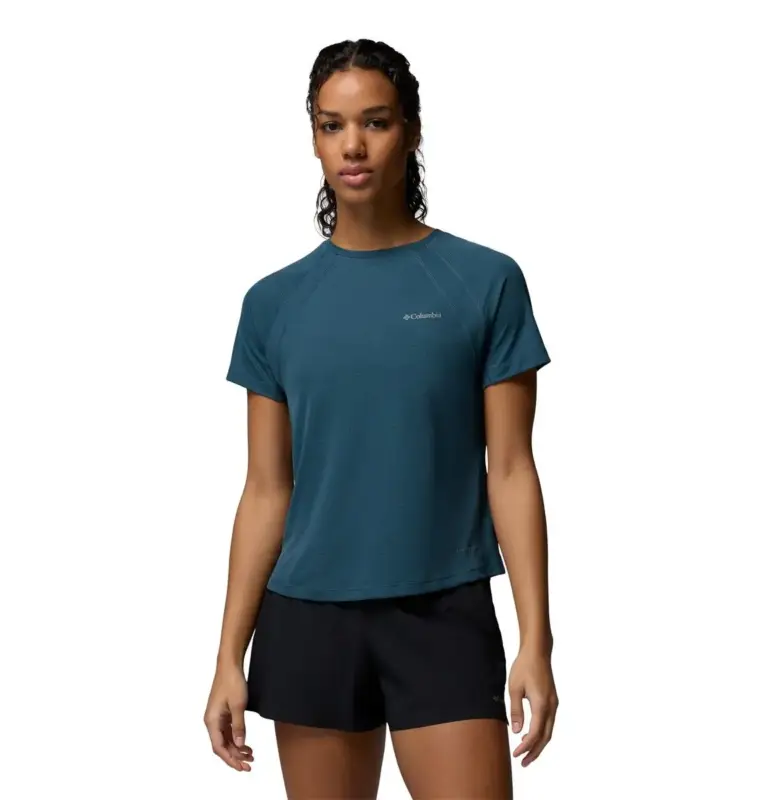 Ostatnia szansa Koszulka szybkoschnąca damska Columbia Stealth Spring™ SS Tee - Everblue