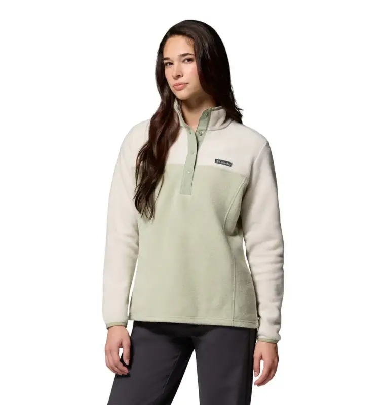 Polar damski Columbia Benton Springs™ Half Snap Pullover II - Safari Ostatnie sztuki