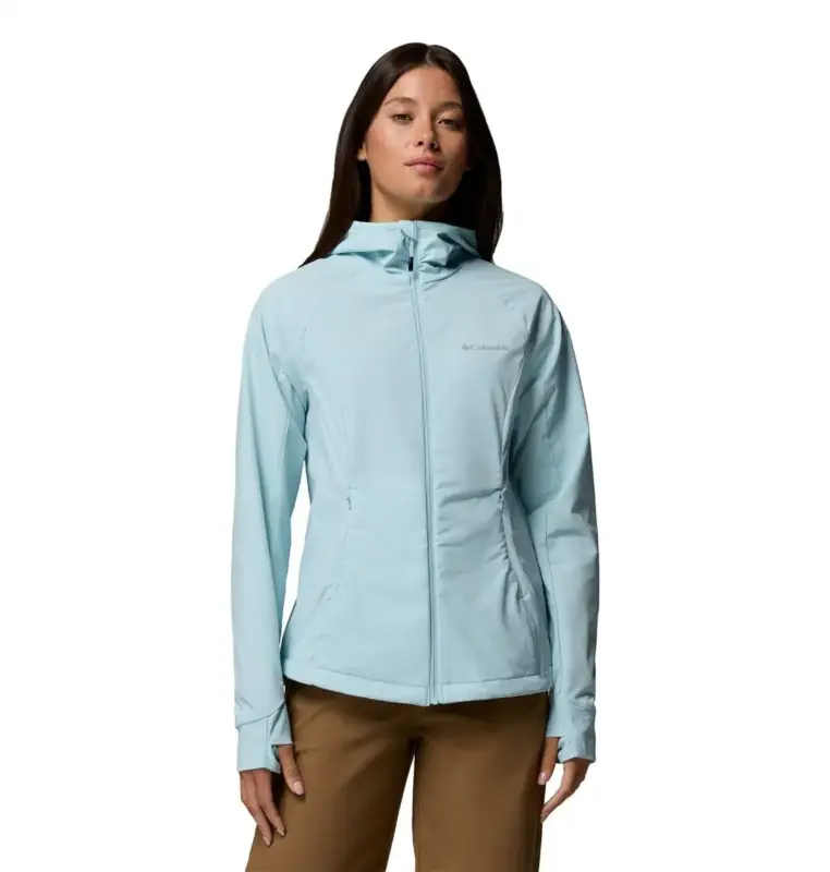 Kurtka softshellowa damska Columbia Sweet As™ III Hooded Softshell - Marine Light Bezpieczna płatność