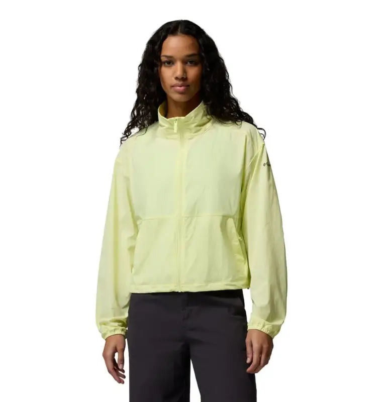 Niska cena Wiatrówka damska Columbia AmazeStretch™ Jacket - Citron Haze