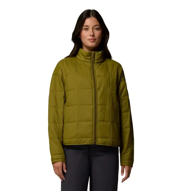 Dodaj do koszyka Kurtka ocieplana damska Columbia Sienna Hill™ Quilted Jacket - Mossy Green