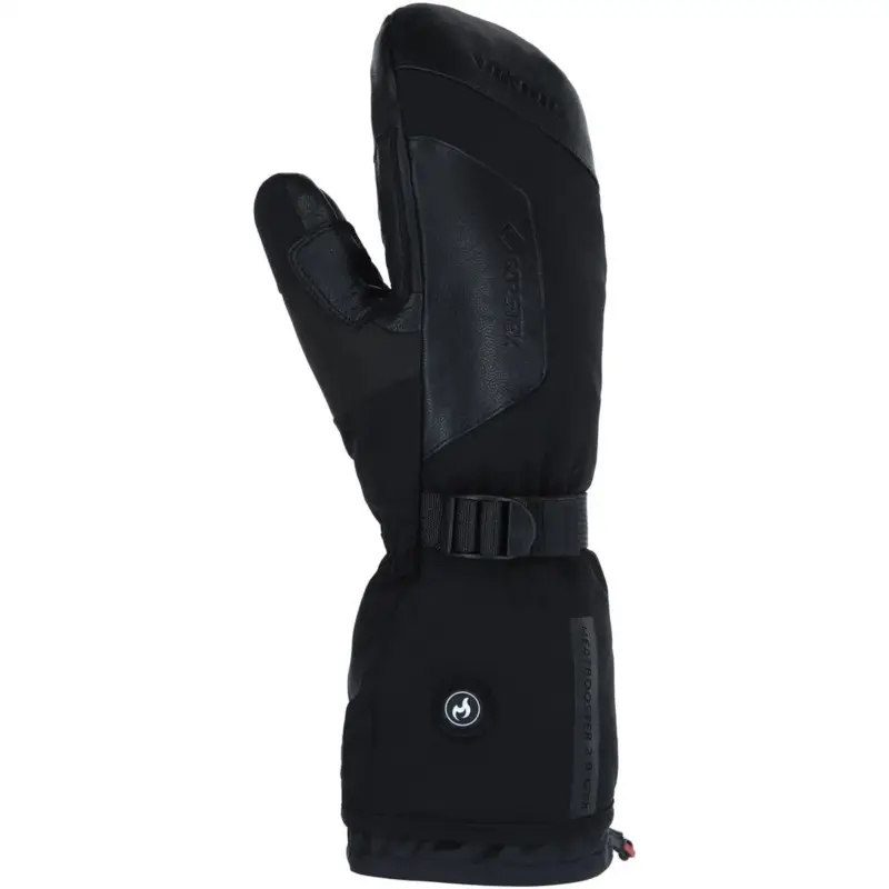 Podgrzewane łapawice narciarskie Viking Heatbooster 2.0 GTX Mittens - Black Wyprzedaż
