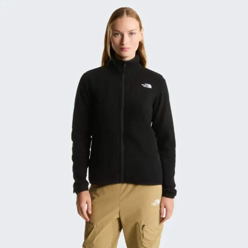 Bluza polarowa damska The North Face Glacier Fleece Jacket - TNF Black Nowość