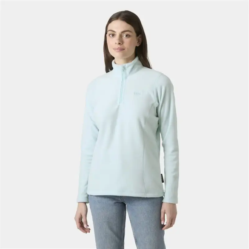 Polar damski Helly Hansen Daybreaker 1/2 Zip Fleece - Barely Blue Hit sprzedaży