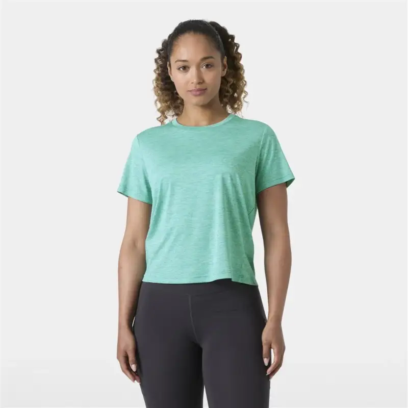 Koszulka szybkoschnąca damska Helly Hansen Sval T-Shirt - Dark Mint Do wyczerpania zapasów