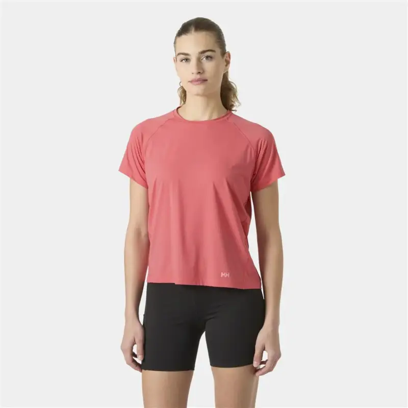 Cena promocyjna Koszulka z filtrem UV damska Helly Hansen Shine Solen T-Shirt - Sunset Pink