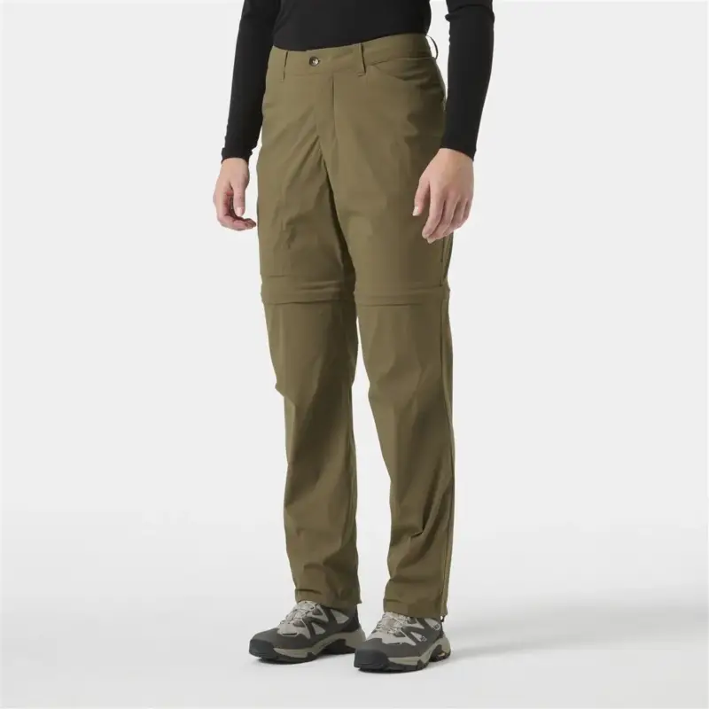 Hit sprzedaży Spodnie trekkingowe damskie Helly Hansen Elv Light Zip Off - Bedrock