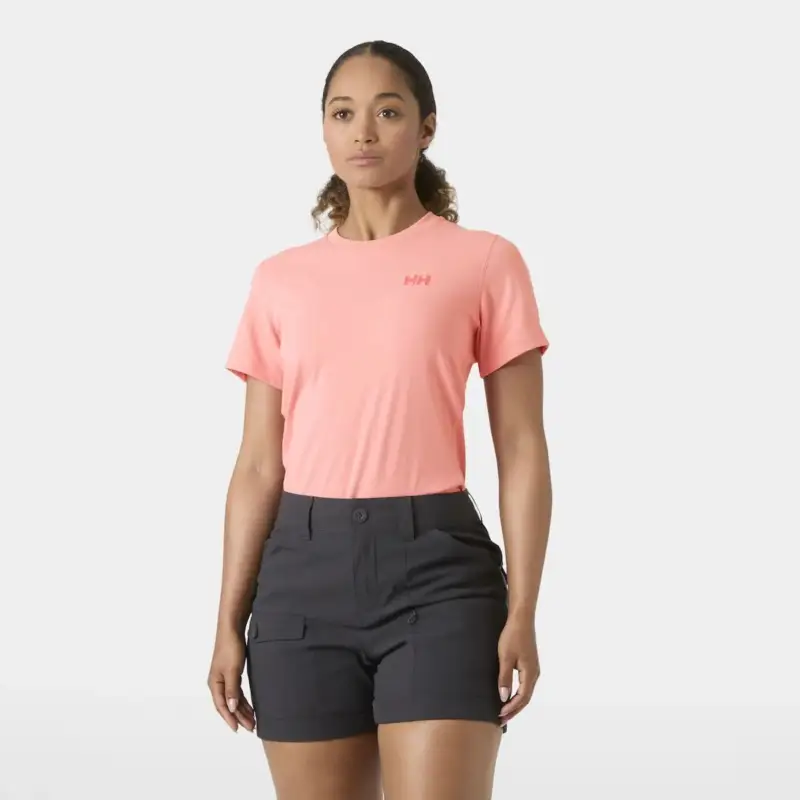 Koszulka z filtrem UV damska Helly Hansen LIFA Active Solen T-Shirt - Coral Almond Dodaj do koszyka