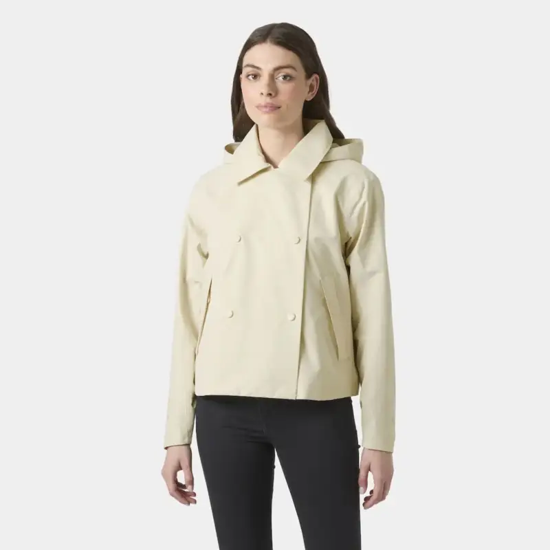 Dodaj do koszyka Kurtka membranowa damska Helly Hansen Avenue Short Trench - Cream