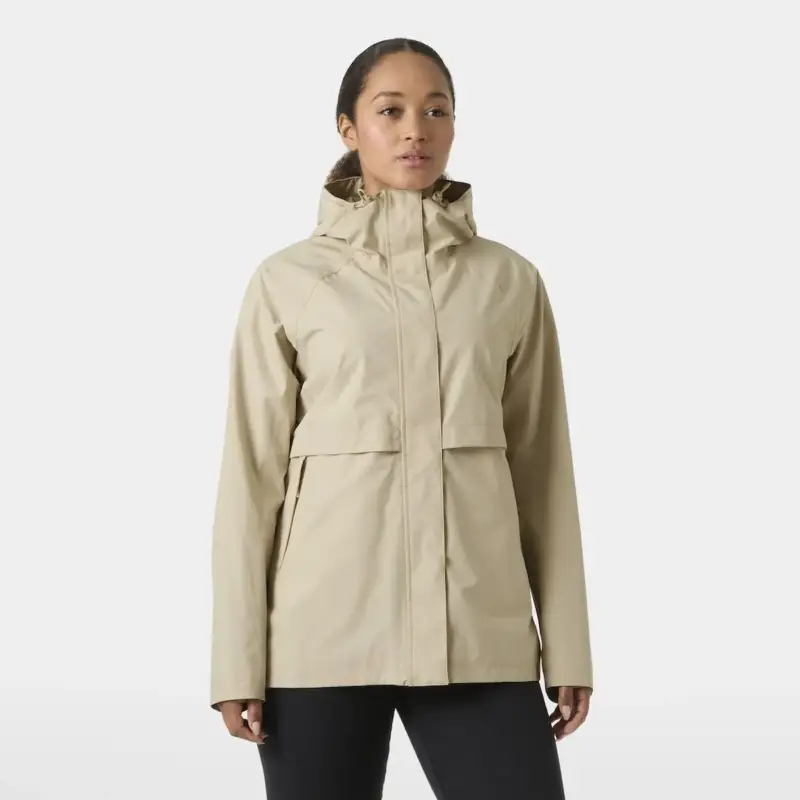 Hit sprzedaży Kurtka membranowa damska Helly Hansen Sienna Rain Jacket - HH Khaki