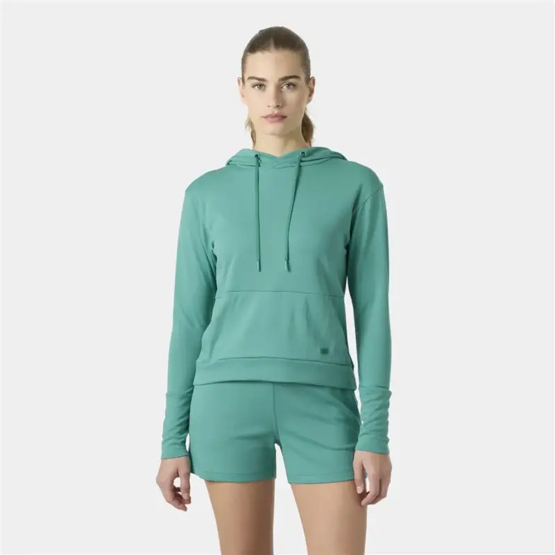 Bluza szybkoschnąca damska Helly Hansen Lifa Tech Lite Hoodie - Dark Mint Ograniczona ilość