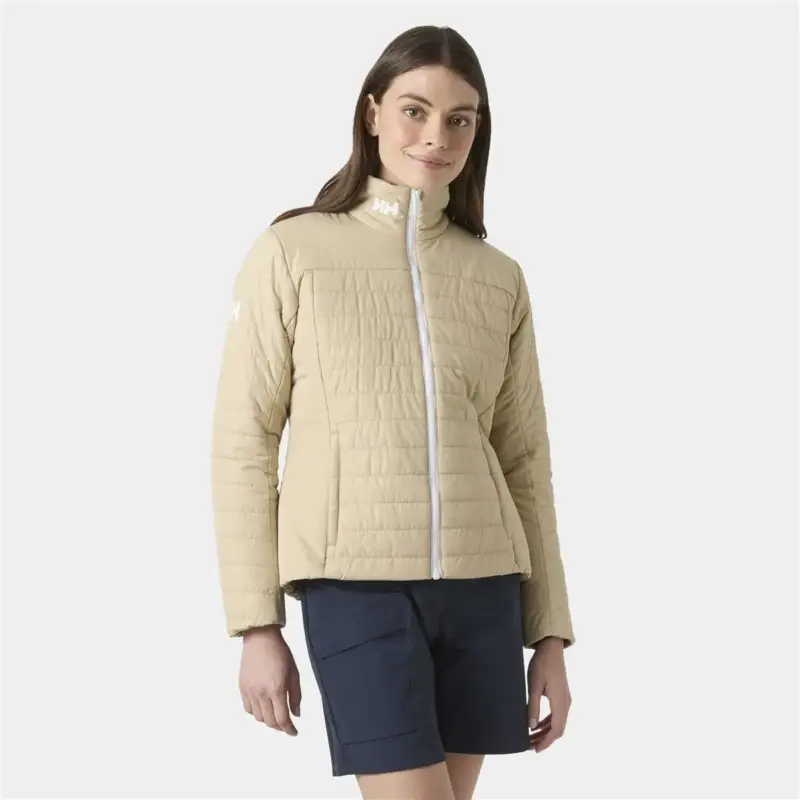 Kurtka ocieplana damska Helly Hansen Crew Insulator Jacket 2.0 - Khaki/Sand Promocja