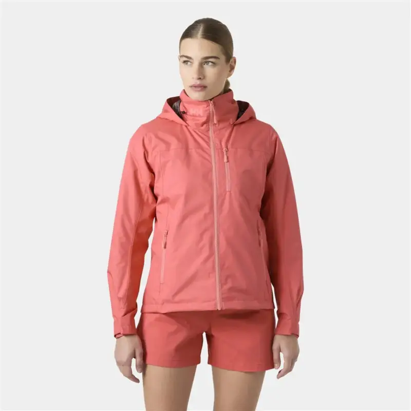 Niska cena Kurtka żeglarska damska Helly Hansen Crew Hooded Midlayer Jacket 2 - Sunset Pink