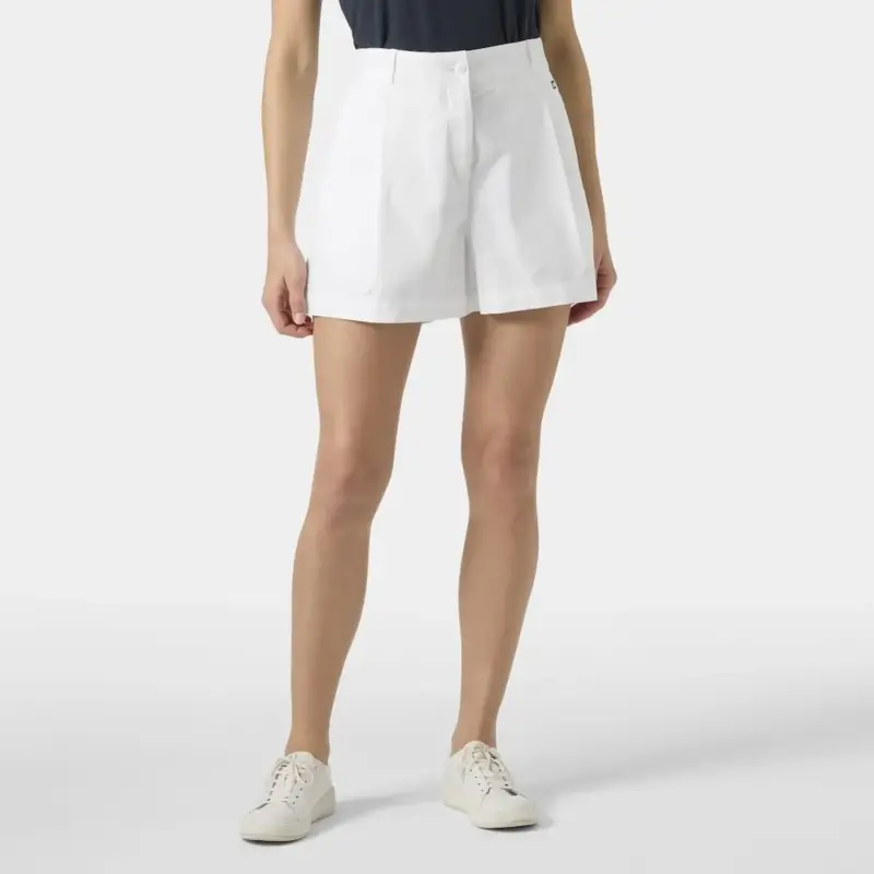 Szorty bawełniane damskie Helly Hansen Sorrento Shorts - White Oferta