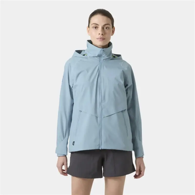 Kurtka żeglarska damska Helly Hansen HP Racing Hooded Jacket 2.0 - Windy Blue Oferta