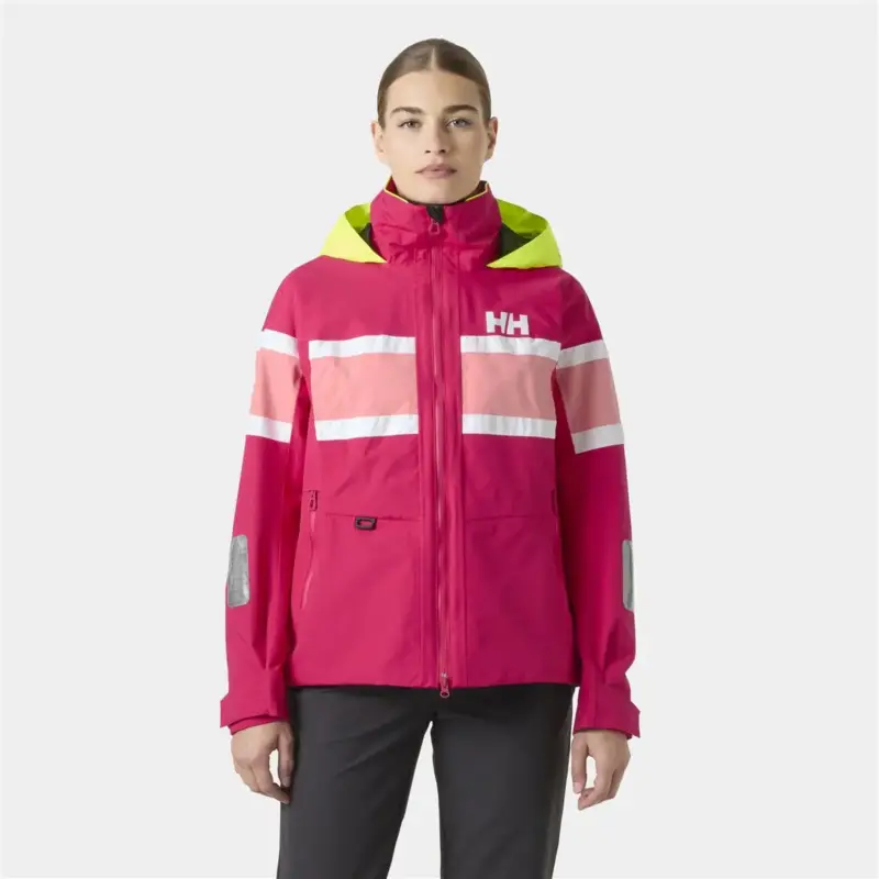 Najlepsza cena Sztormiak damski Helly Hansen SALT ORIGINAL JACKET - Cranberry