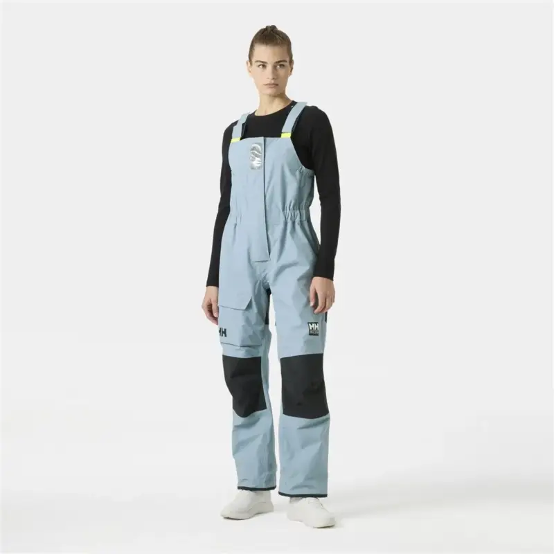 Ostatnie sztuki Spodnie żeglarskie damskie Helly Hansen Pier 4.0 Bib - Windy Blue