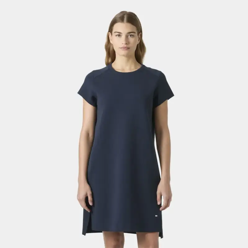 Sukienka bawełniana damska Helly Hansen Capri Dress - Navy Ekspresowa dostawa