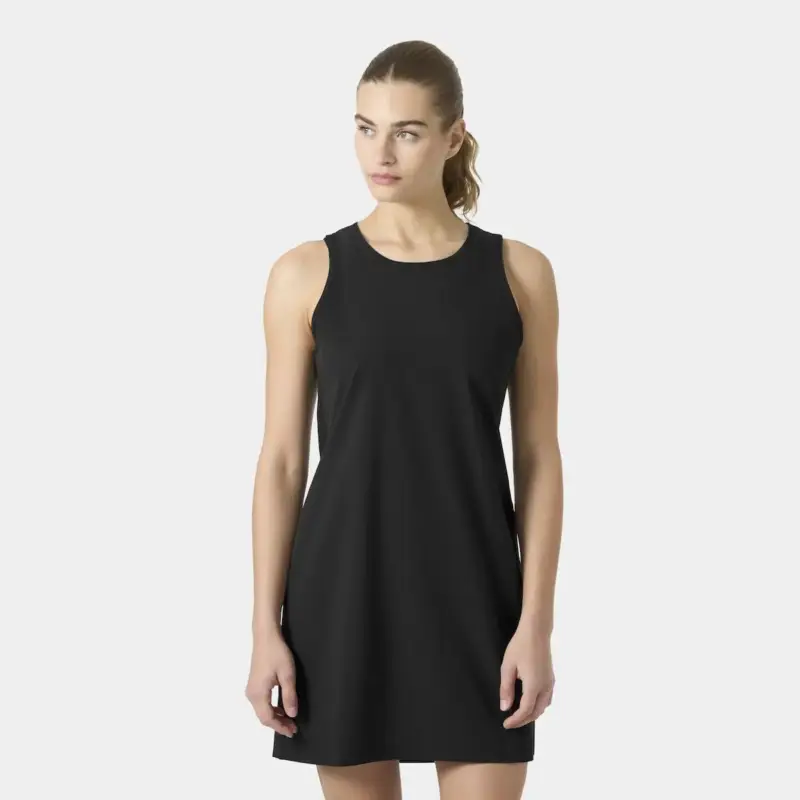 Taniej Sukienka szybkoschnąca damska Helly Hansen AWE Hiking Dress - Black
