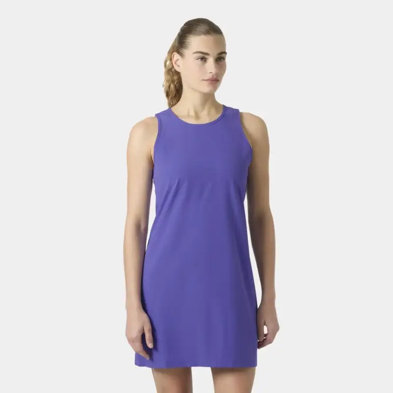 Sukienka szybkoschnąca damska Helly Hansen AWE Hiking Dress - Ultra Violet Ostatnia szansa