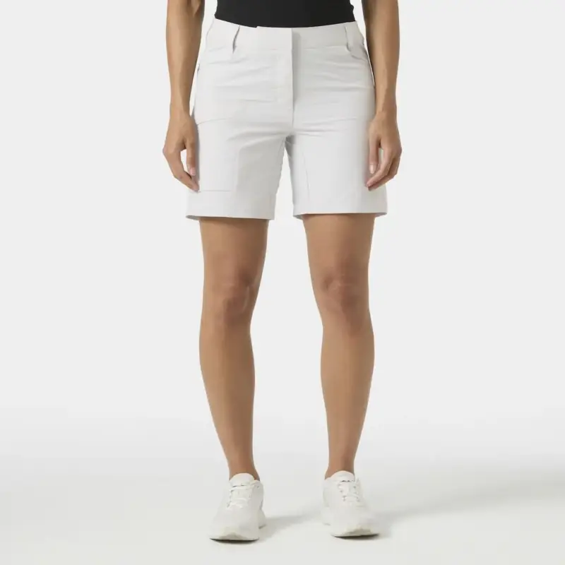 Tani Szorty szybkoschnące damskie Helly Hansen QD Cargo Shorts - Grey Fog