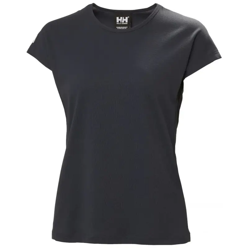 Bezpieczne zakupy Koszulka z filtrem UV damska Helly Hansen Crewline T-Shirt - Navy