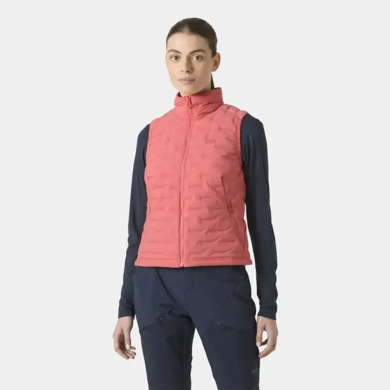 Kamizelka ocieplana damska Helly Hansen HP Stretch Insulator Vest - Sunset Pink Oferta czasowa