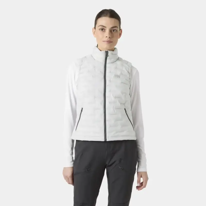 Kamizelka ocieplana damska Helly Hansen HP Stretch Insulator Vest - Grey Fog Tylko dziś